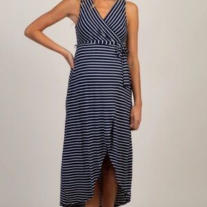 Pinkblush Navy Maternity Dress
